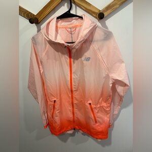 New Balance Ombre Mesh Hooded Full Zip Jacket